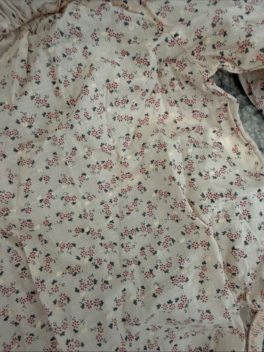 Zara Pink Floral Ruffle Baby Romper